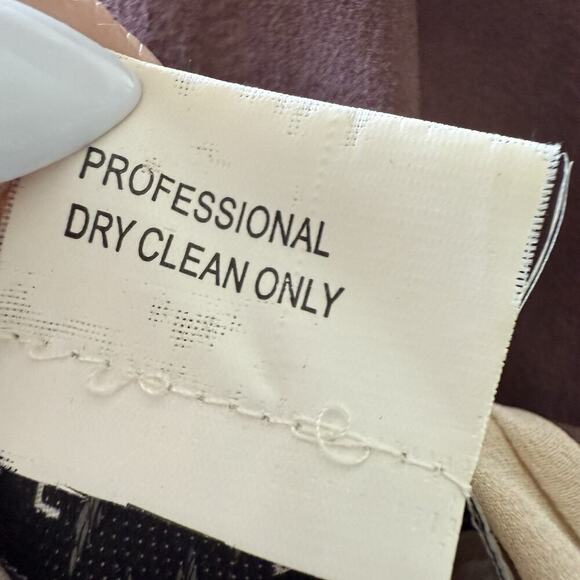 Vintage Sue Wong Y2K 100% Silk Teal Brown Floral Knee Length Midi Dress Size 12 - Picture 7 of 7